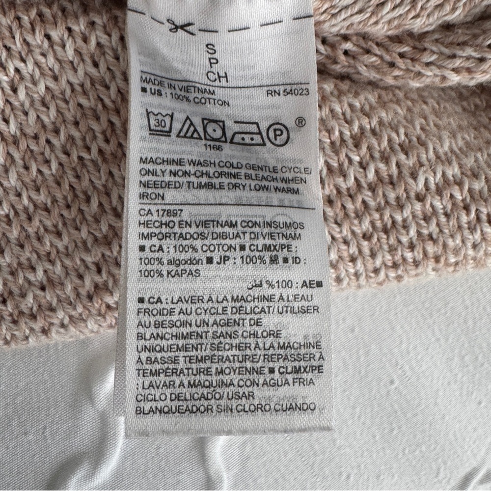 Old Navy Brown V Neck Sweater Tunic Size Small - Picture 7 of 7